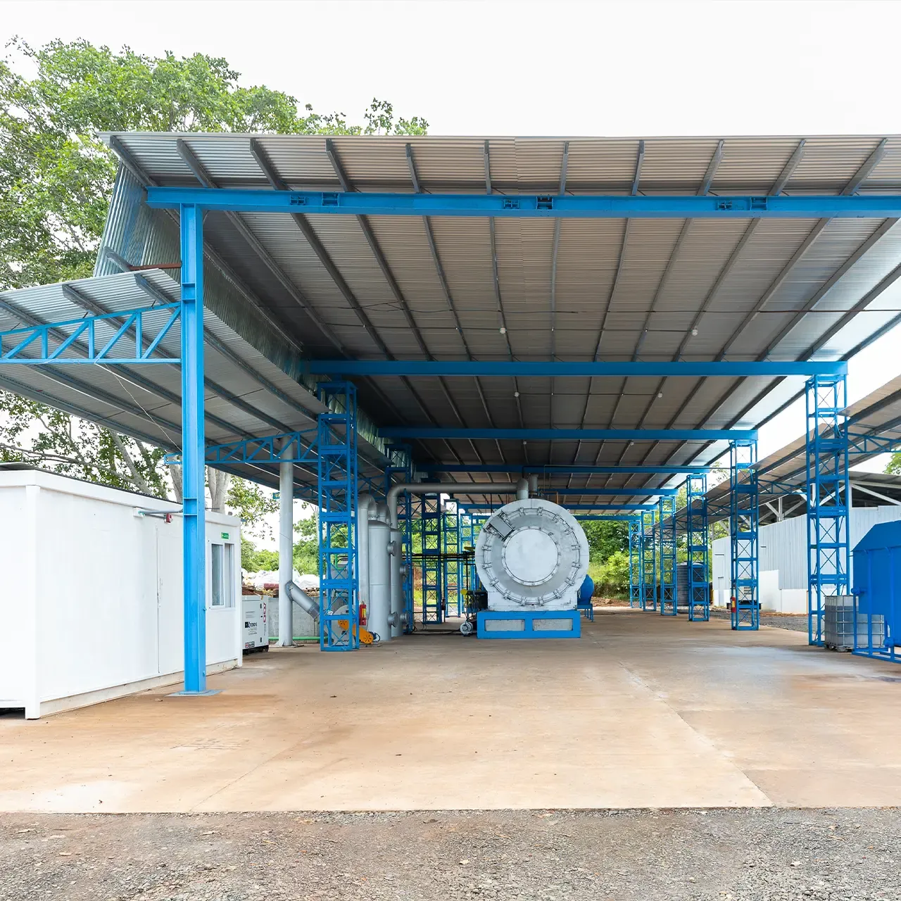 Nave de la planta de La Chorrera