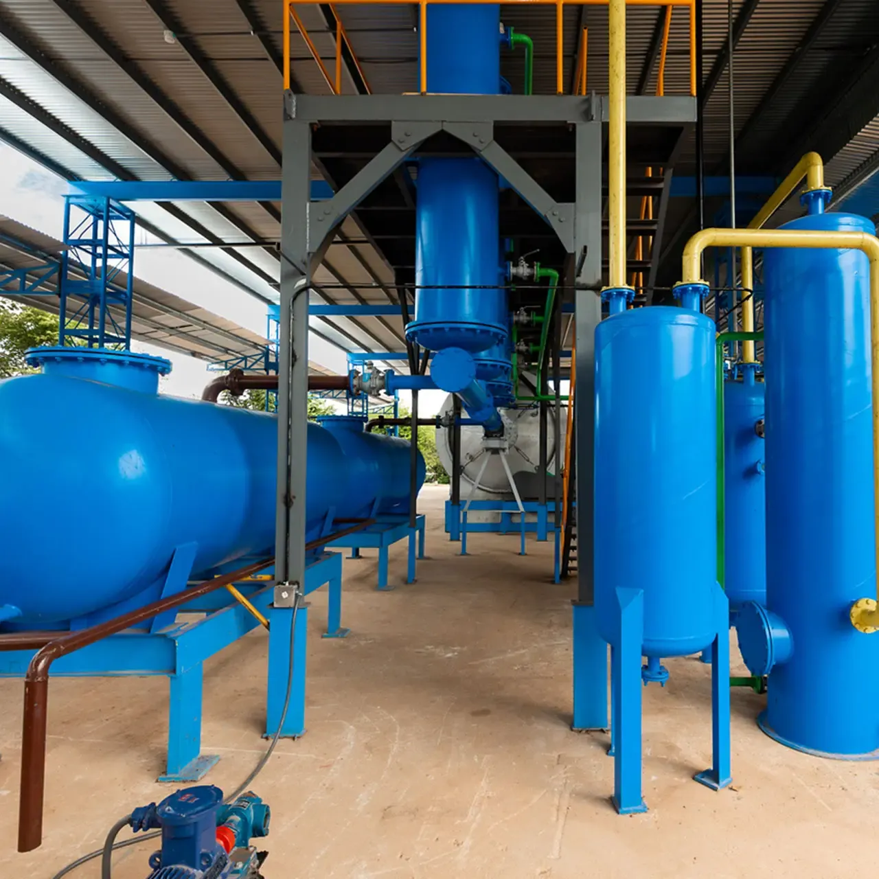 Planta de pirólisis operada por ACC en La Chorrera, Panamá